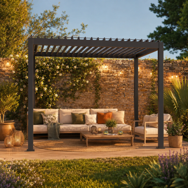 Pergola aluminium bioclimatique