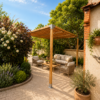 Pergola bois lamellé-collé
