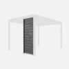 Persienne fixe pour pergola bioclimatique aluminium FOXOME