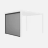 Store latéral pour pergola bioclimatique aluminium FOXOME